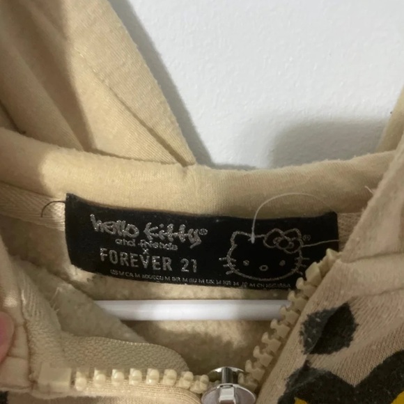 Hello Kitty x Forever 21 Jacket Zip Up Hoodie - Picture 6 of 7